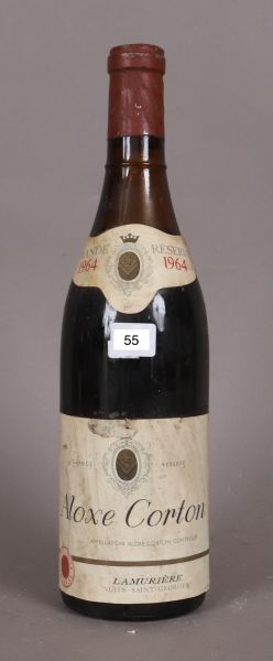Aloxe Corton Lamurière 1964