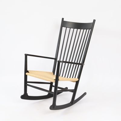 Hans Wegner (1914-2007) Rocking Chair Frederica modèle J 16
