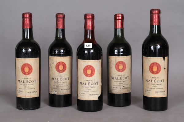 Château Malecot (x5) 1940