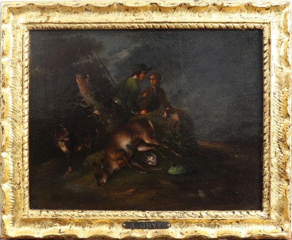 Ecole flamande du XVIIIe siècle, entourage de Adrian de Gryeff (1657-1722) Attr