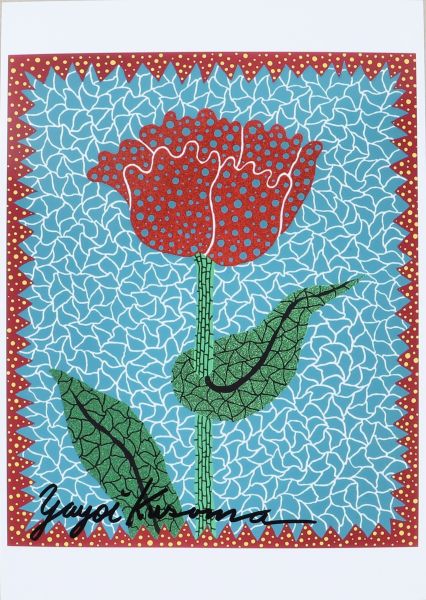 Yayoi Kusama (née en 1929) Attribué à