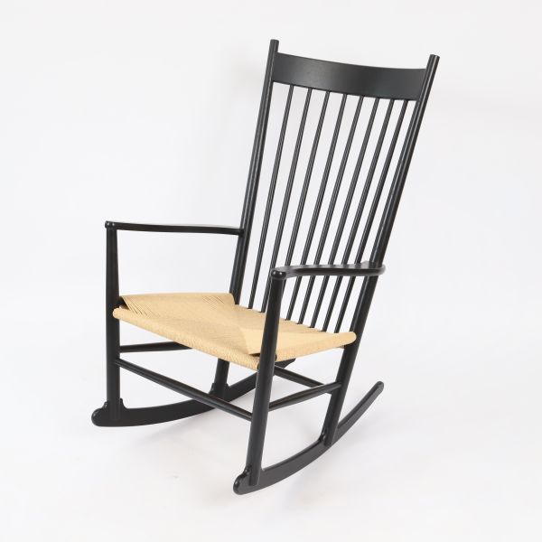 Hans Wegner (1914-2007) Rocking Chair Frederica modèle J 16