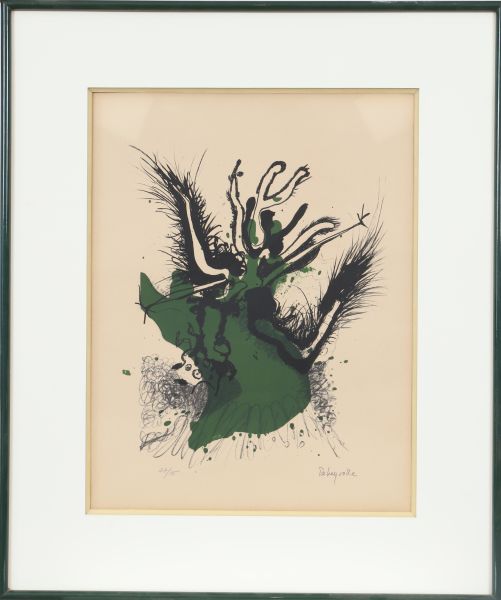 Paul Rebeyrolle (1926 - 2005) ”L’oiseau noir“