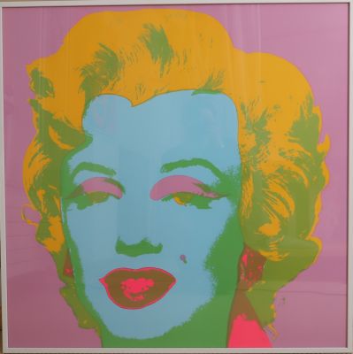 Marilyn Monroe d'après Andy Warhol (1928-1987)