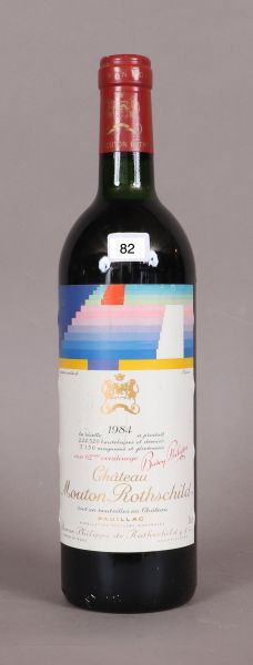 82 Château Mouton Rothschild 1984 (x1)