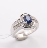 Bague Saphir et diamants