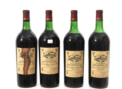 Château Haut-Bages Monpelou 1971 (x4)