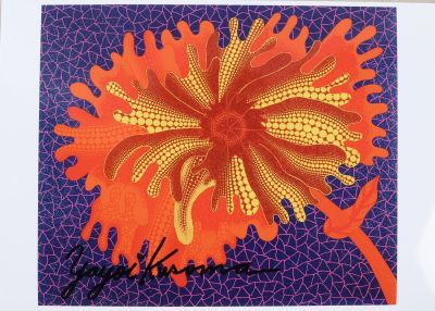 Yayoi Kusama (née en 1929) Attribué à