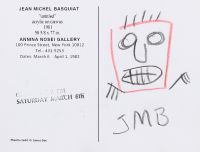 Jean-Michel Basquiat (1960-1988) d'après 