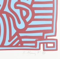 Keith Haring (1958-1990) d'après