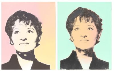 Victor Hasch (1945-2012) Paire de tableaux “Barbara”