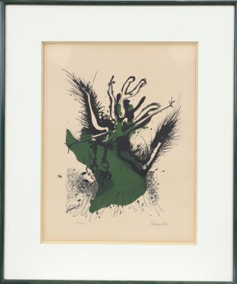 Paul Rebeyrolle (1926 - 2005) ”L’oiseau noir“