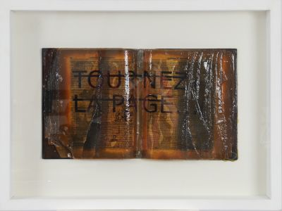 RERO (Né en 1983) « Tournez la page »