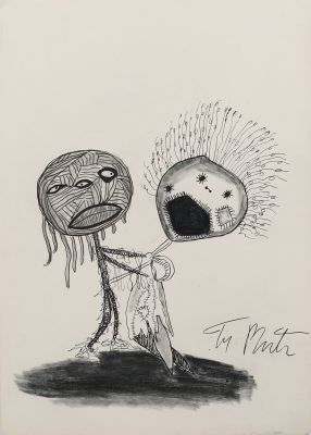 Tim Burton (né en 1958) Attribué à