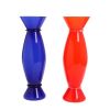 Paire de vase d'Alessandro Mendini (1931-2019) pour Murano Venini