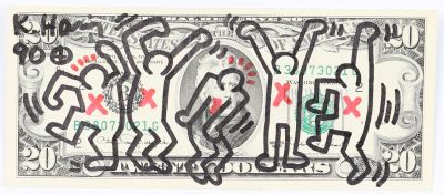 Keith Haring (1958-1990) d'après