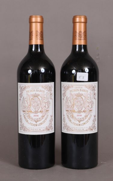 53-Château Pichon Baron (x2) 2016