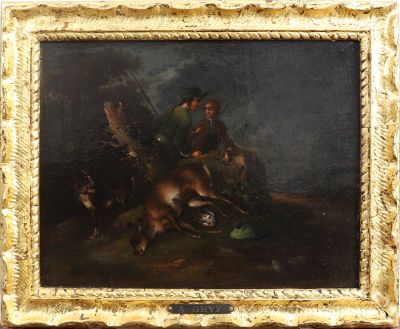 Ecole flamande du XVIIIe siècle, entourage de Adrian de Gryeff (1657-1722) Attr