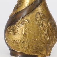Petit vase LOUCHET ET Ch. KORSCHANN
