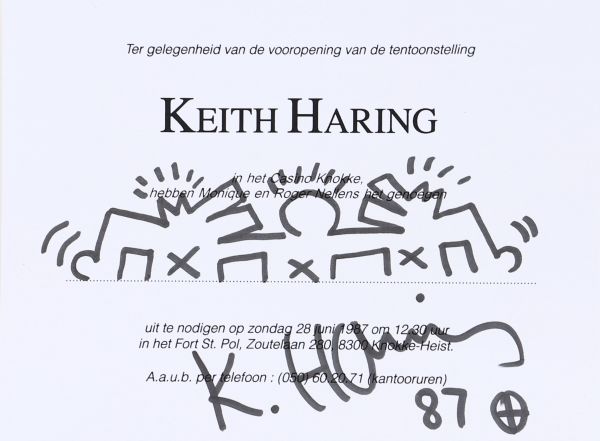 Keith Haring (1958-1990) Attr