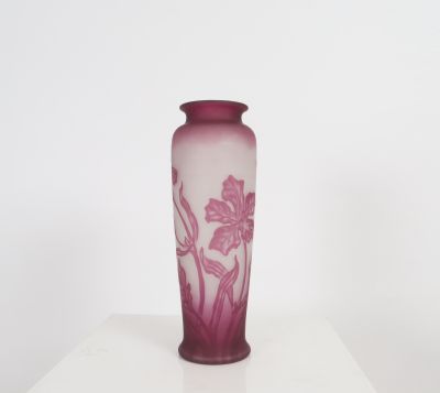 Vase mauve VESSIÈRE Nancy