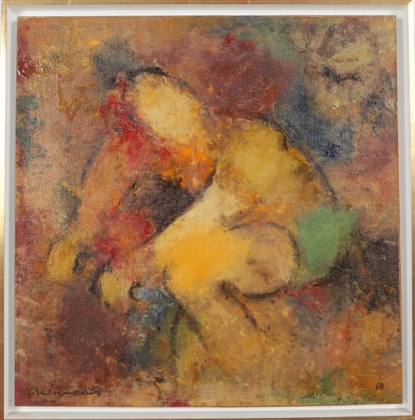 Felix Hülsemann (1915-2012) « Le coureur cycliste » (The cyclist)