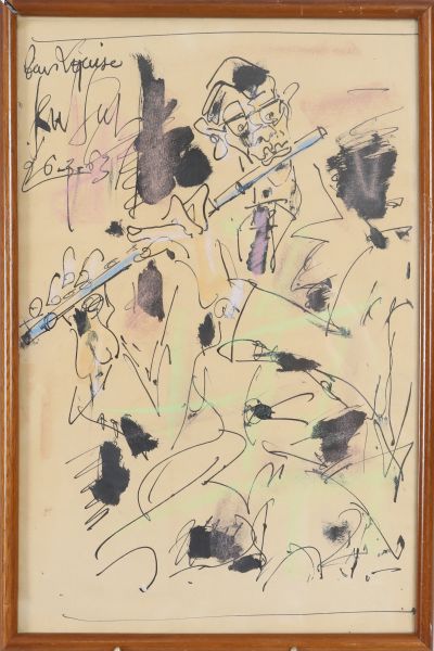 Gen Paul (1885-1975) - le flûtiste