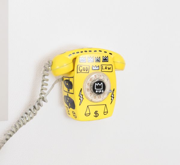 Téléphone Jean-Michel Basquiat (1960-1988) d'après