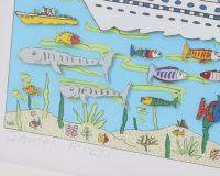 « Be magical…Play…DayDreams » de James Rizzi (1950-2011)