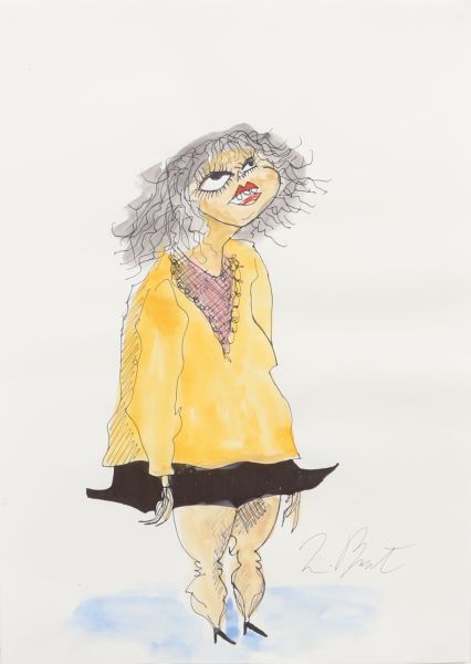 Tim Burton (né en 1958) Attribué à