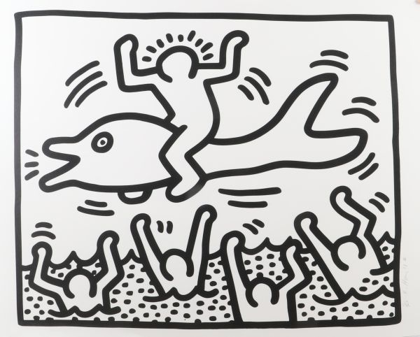 Keith Haring (1958-1990) d'après