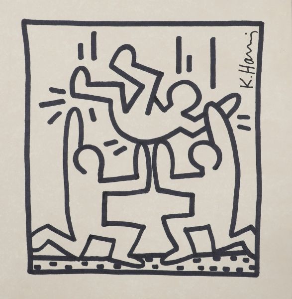 Keith Haring (1958-1990) Attribué à