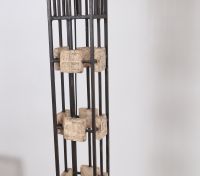 Paire de lampadaire dans le goût de Will Lofy (1937-2021)
