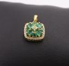 Pendentif Emeraudes ovales 