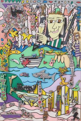 « It’s a great day to be alive » de James Rizzi (1950-2011)