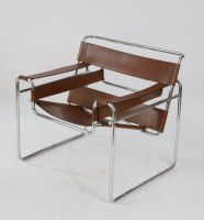 Marcel Breuer (1902-1981) Fauteuil Wassily production Gavina