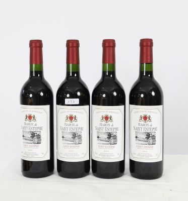 Baron de Saint Estèphe 2003 (x4)