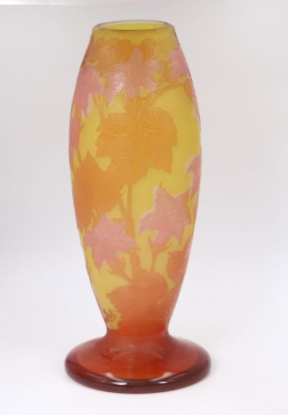 Vase in the taste of Gallé