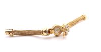 Montre Vintage - Or et diamants 