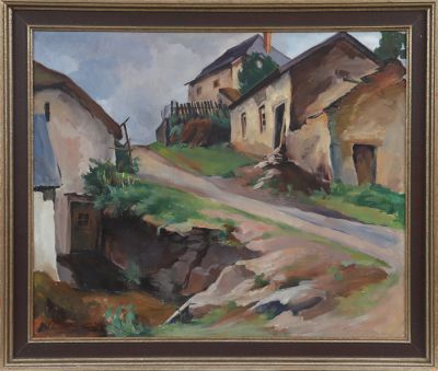 Harry Rabinger (1895-1966) - Vue de Michelau (Burscheid)