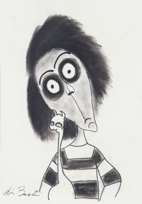 Tim Burton (né en 1958) Attribué à
