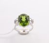 Bague Péridot oval