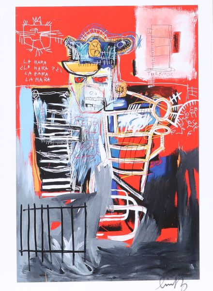  Jean-Michel Basquiat (1960-1988) d'après