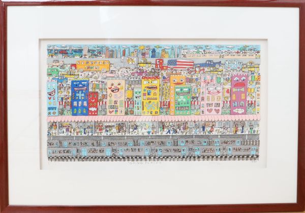 « Going Places» de James Rizzi (1950-2011)