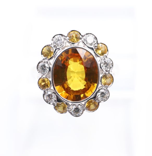 Bague Festonnée en or jaune 18k
