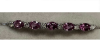 Bracelet saphirs roses