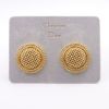 Boucles d’oreilles rondes Christian DIOR