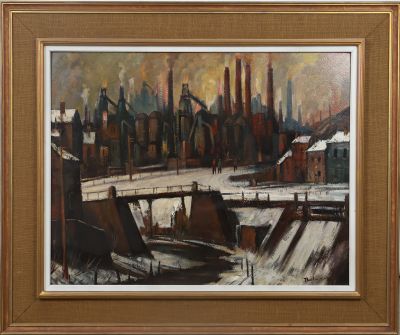 Jean-Pierre THILMANY (1904-1996) - Usine