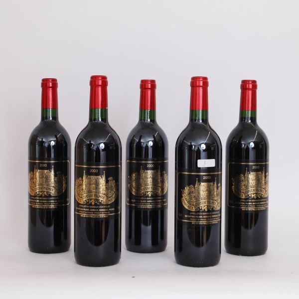 3 Château Palmer 2000 (x5)