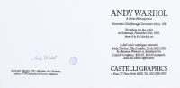 Andy Warhol (1928-1987) d'après